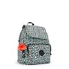 KIPLING Small Backpack with Adjustable Straps Female Abstract Print City Zip S  -  I6345-GN6 Kipling - Image 3