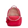 Kipling Large Backpack With Padded Laptop Compartment Female True Pink Seoul  -  I5140-09F Kipling - Image 2