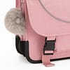 Kipling Medium Schoolbag Including Fluro Rain Cover

 Female Bridal Rose Preppy  -  12074-46Y Kipling - Image 4