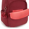 KIPLING Large Backpack Unisex Funky Red Seoul I5210-4SS Kipling - Image 4