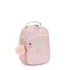 KIPLING Small Backpack (With Laptop Protection) Female Blush Metallic Seoul S  -  I5768-E7L Kipling - Image 3