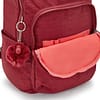 KIPLING Small Backpack (With Laptop Protection) Unisex Funky Red Seoul S I4082-4SS Kipling - Image 4