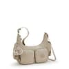 KIPLING Small crossbody bag Female Signature Beige Embossed Rikka S I5164-96A Kipling - Image 3