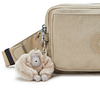 KIPLING Small crossbody convertible to waistbag (with removable straps) Female Signature Beige Embossed Abanu Multi I3492-96A Kipling - Image 3