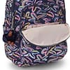 Kipling Small Backpack With Tablet Compartment Female Palm Fiesta Print Seoul S  -  I5357-3MC Kipling - Image 4