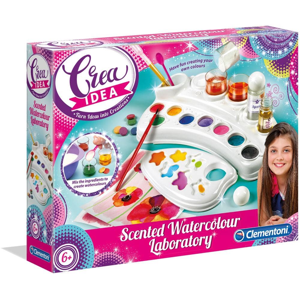 Crea Idea Scented Watercolor Lab – Clementoni Crea Idea Scented Watercolor Lab Clementoni Early Education
