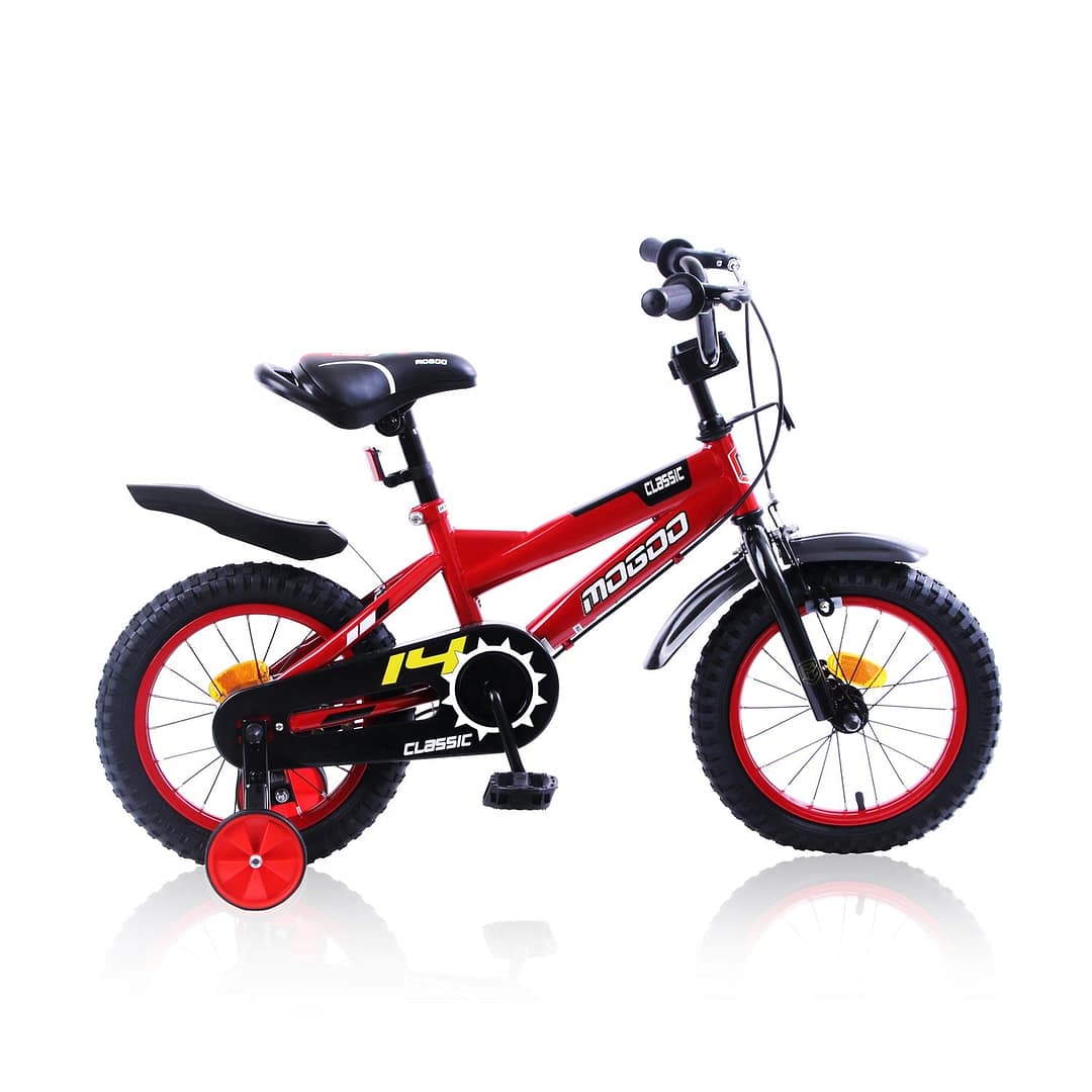 Classic 14" Kids Bicycle – Red – Mogoo Classic 14" Kids Bicycle - Red Mogoo Bicycles