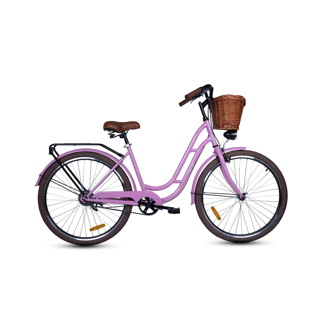 Florida 24" Cruiser Bike – Pink – Mogoo Florida 24" Cruiser Bike - Pink Mogoo Bicycles