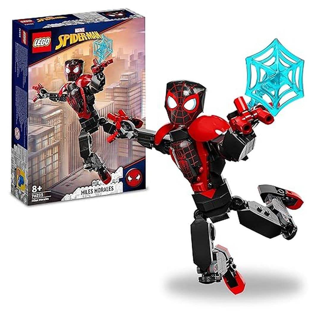 Lego Marvel Miles Morales Figure Building Kit – Lego Lego Marvel Miles Morales Figure Building Kit Lego Building Sets