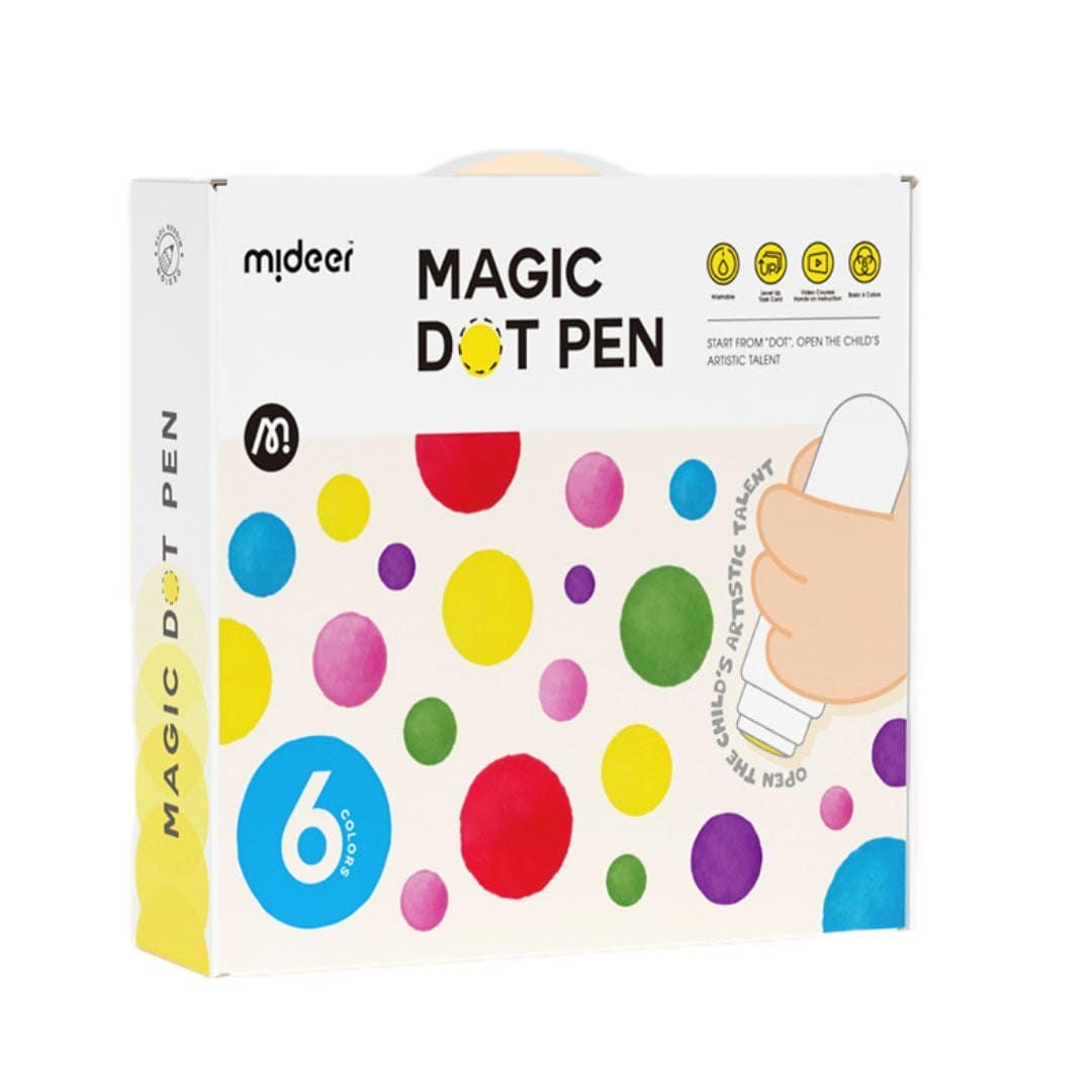 Magic Dot Markers - 6 Colors Mideer Early Education