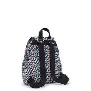 KIPLING Mini Backpack with Adjustable Straps Female Abstract Print City Zip Mini  -  I3735-GN6 Kipling