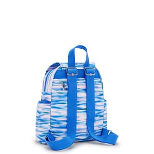 KIPLING Mini Backpack with Adjustable Straps Female Diluted Blue City Zip Mini  -  I3735-TX9 Kipling