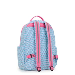 KIPLING Large Backpack Female Dreamy Geo C Seoul  -  I4851-D1W Kipling