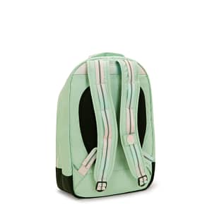 KIPLING Large backpack (with laptop protection) Female Soft Green Met Class Room  -  I5213-5KY Kipling