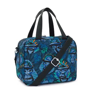 KIPLING Large lunchbox (with trolley sleeve) Unisex Blue Monkey Fun Miyo  -  I2989-8HJ Kipling