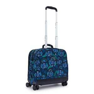 KIPLING Large wheeled bag Unisex Blue Monkey Fun New Storia  -  I4847-8HJ Kipling