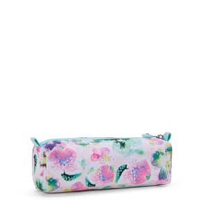 KIPLING Medium pencase Female Aqua Blossom Cute  -  I3330-7EC Kipling