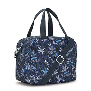 Kipling Insulated Medium Lunch Bag With Trolley Sleeve Unisex Surf Sea Print Miyo  -  I2989-Y70 Kipling