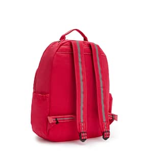 Kipling Large Backpack With Padded Laptop Compartment Female True Pink Seoul  -  I5140-09F Kipling