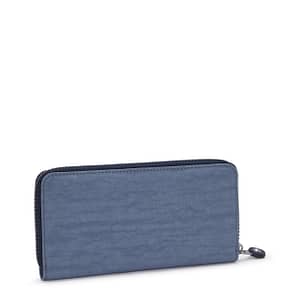 KIPLING Large wallet Female Blue Lover Money World I5411-56V Kipling