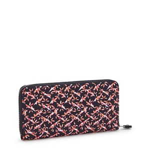 KIPLING Large wallet Female Dancing Bouquet Money World I3285-46X Kipling