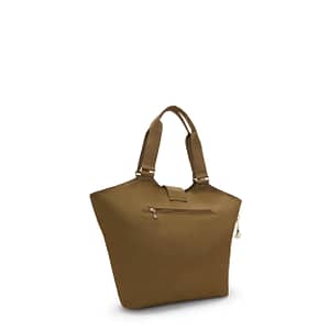 KIPLING Medium Tote with Zipped & Magnetic Closure Female Dry Laurel Spice Recicely I3286-3KP Kipling