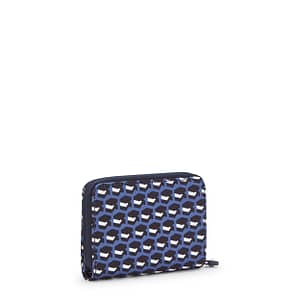 KIPLING Medium wallet Female 3D K Blue Money Love I6791-4JS Kipling