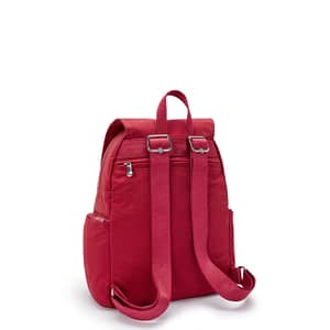 KIPLING Small backpack Female Red Red Wine City Zip S I4430-6SE Kipling