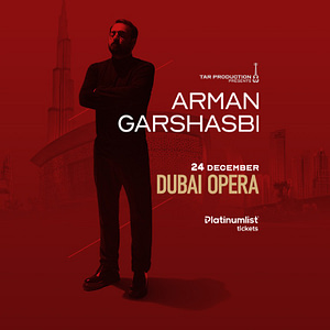 Arman Garshasbi Live at Dubai Opera Persian Events