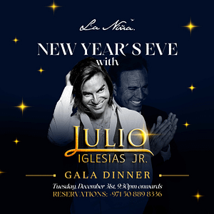 La Nina New Year's Eve with Julio Iglesias JR. New Years Eve Events