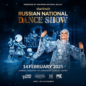 Russian National Dance Show at Zabeel Theatre in Dubai Shows and Theatrical Plays