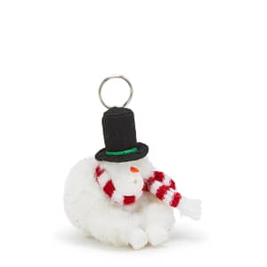 KIPLING Customization monkey Unisex Snowman White Snowman Monkey I6960-UV4 Kipling