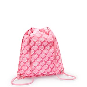 KIPLING Medium backpack (with drawstring) Female Adorable Hearts Supertaboo I5637-1NB Kipling