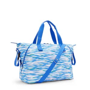 KIPLING Large babybag (with changing mat) Female Diluted Blue Art M Baby Bag  -  I7666-TX9 Kipling