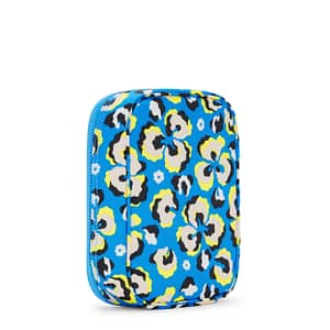 Kipling Large Pencase Female Leopard Floral 100 Pens  -  I6002-P2A Kipling