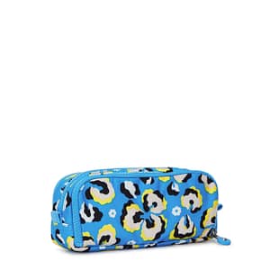 Kipling Large Pencase Female Leopard Floral Gitroy  -  I3560-P2A Kipling