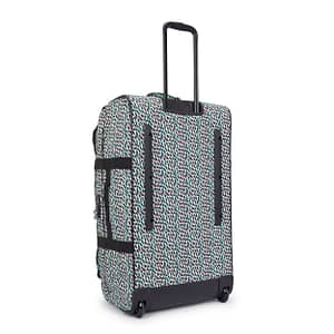 Kipling Large Wheeled Luggage Female Abstract Print Aviana L  -  I6584-GN6 Kipling