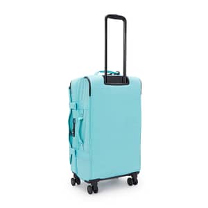 Kipling Medium Wheeled Luggage Female Deepest Aqua Spontaneous M  -  I6918-T6E Kipling