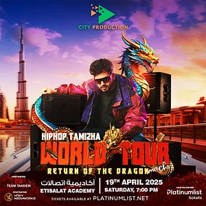 Hip Hop Tamizha Live In Dubai Concerts