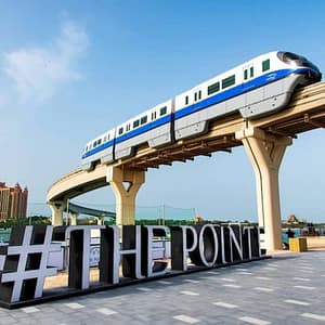 Dubai: Modern City Tour by Bus & Monorail Ride Experience at Burj Khalifa Tower