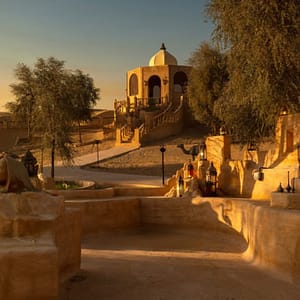 Luxury Sahara Desert Fortress Dinner without Dune Bashing Desert safaris