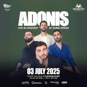 Adonis Band in Dubai Concerts