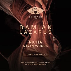 Damian Lazarus at Be Beach Dubai Nightlife