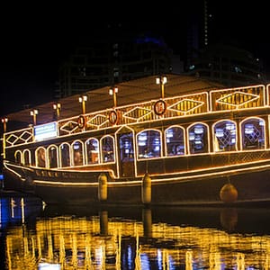 Dhow Cruise Dinner With Safari Dubai