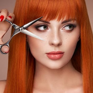 Get Fresh Look W/Hair Wash And Blow Dry With Roots Touch-Up Or Haircut Sharjah & N. Emirates