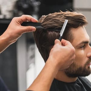 Mens Grooming Package At Wajh Al Qamar Gents Saloon Dubai