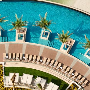 Pool And Beach Access At The Pool At 5* Grand Hyatt Emirates Pearl Dubai