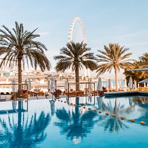 Premium 3 Course Menu +Water W/ Optional 1 Glass - Grape Or Pool/Beach Dubai