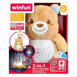 2-In-1 Starry Lights Bear – Winfun 2-In-1 Starry Lights Bear Winfun Early Education