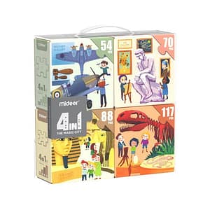 4 In 1 Puzzle – Museum – Mideer 4 In 1 Puzzle - Museum Mideer Jigsaw Puzzles